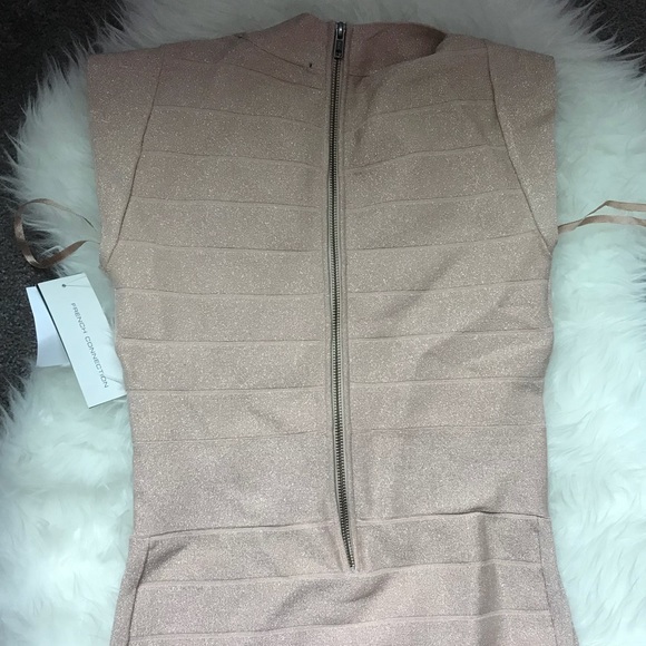 French Connection  Bandage Dress  Cupid NWT 8 - Picture 5 of 8